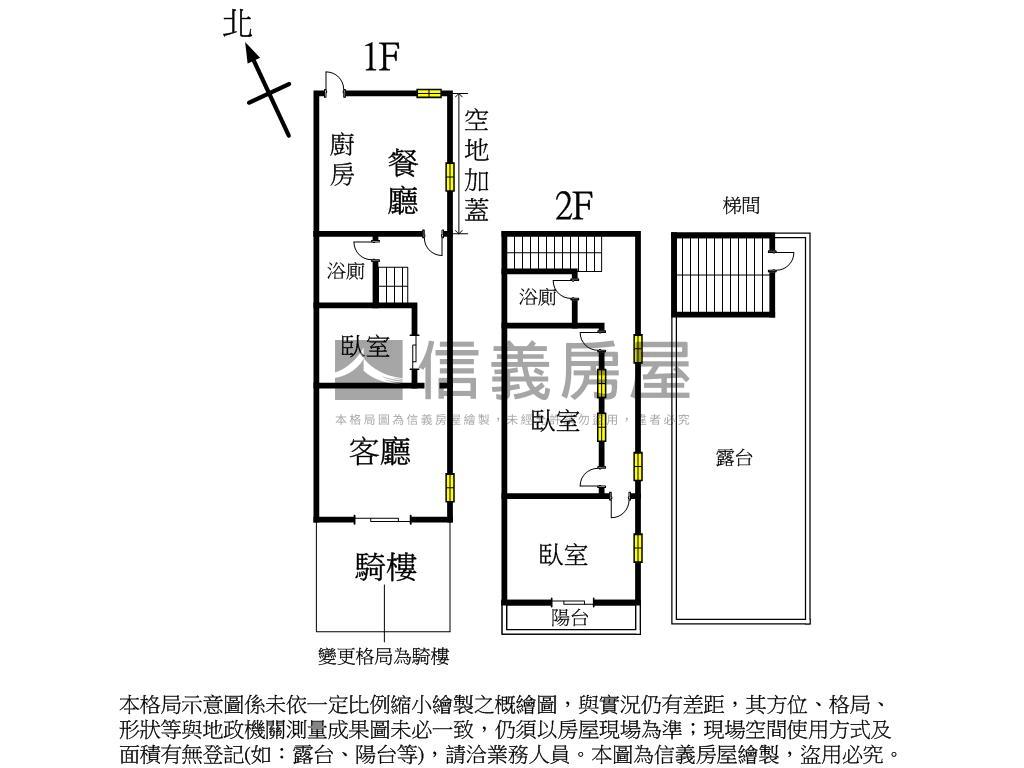 邊間三面採光有孝親房透天房屋室內格局與周邊環境