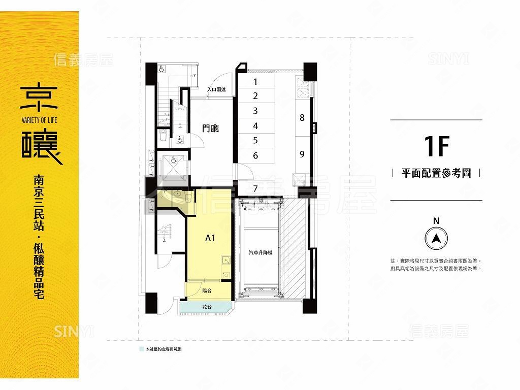 北市捷運精品套房房屋室內格局與周邊環境