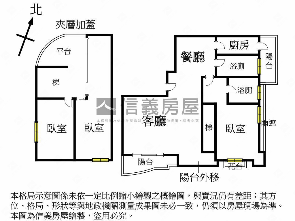 惜福大坪數平面車位房屋室內格局與周邊環境