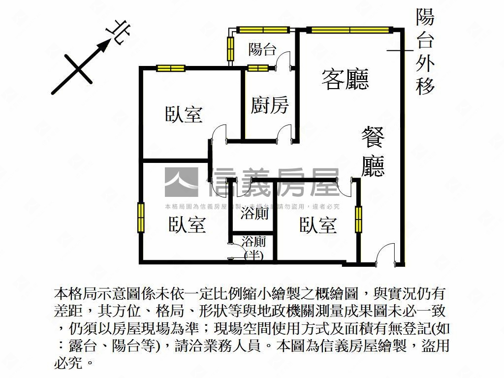 甜蜜。入手三房車位房屋室內格局與周邊環境