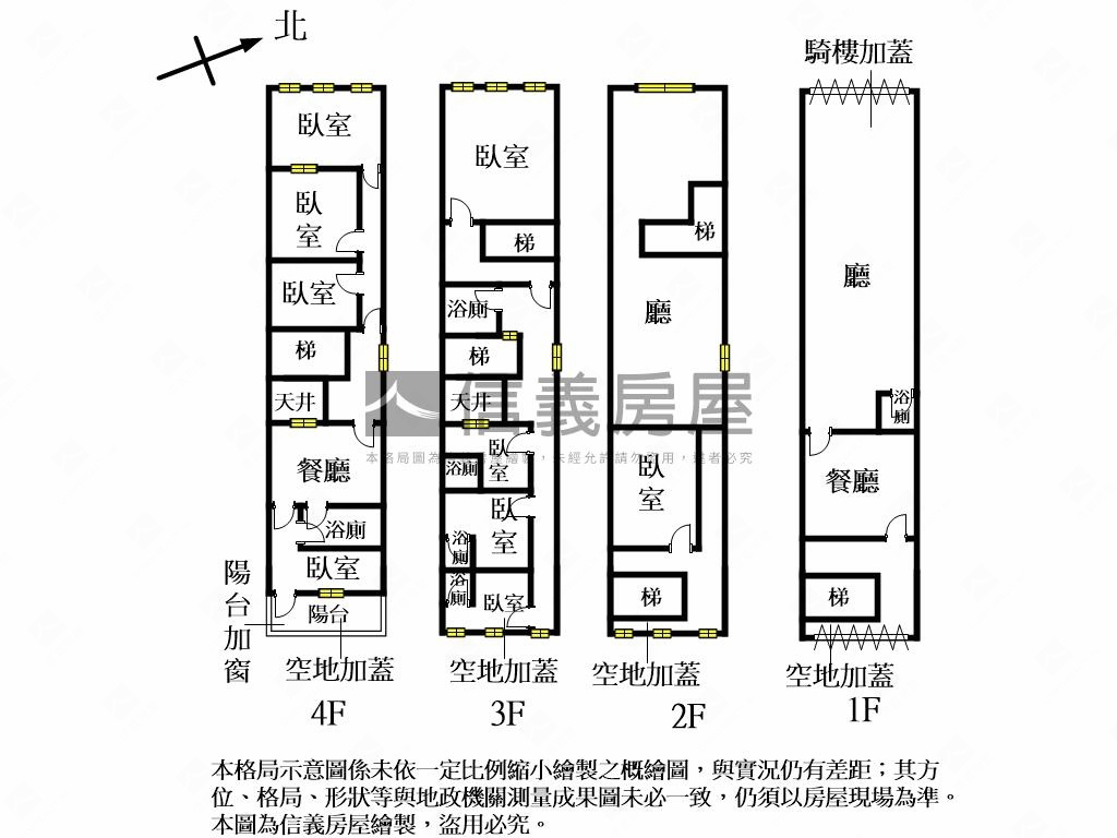 博愛街店面透天房屋室內格局與周邊環境