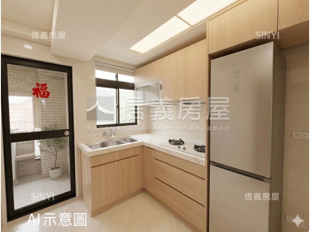 國宅高樓景觀電梯三房房屋室內格局與周邊環境