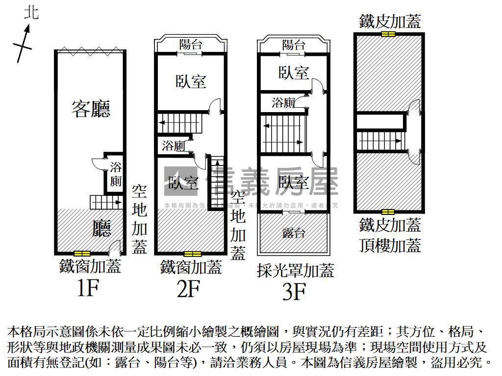 賢北街臨路透天房屋室內格局與周邊環境