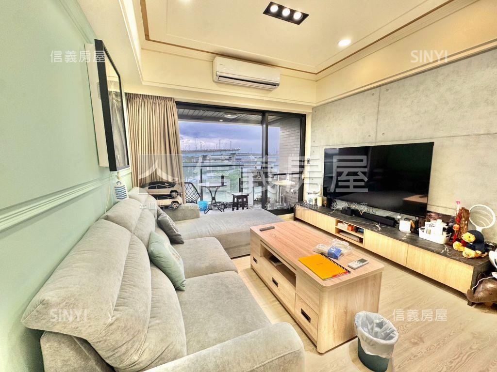 河藍灣⭐質感裝潢邊間三房房屋室內格局與周邊環境