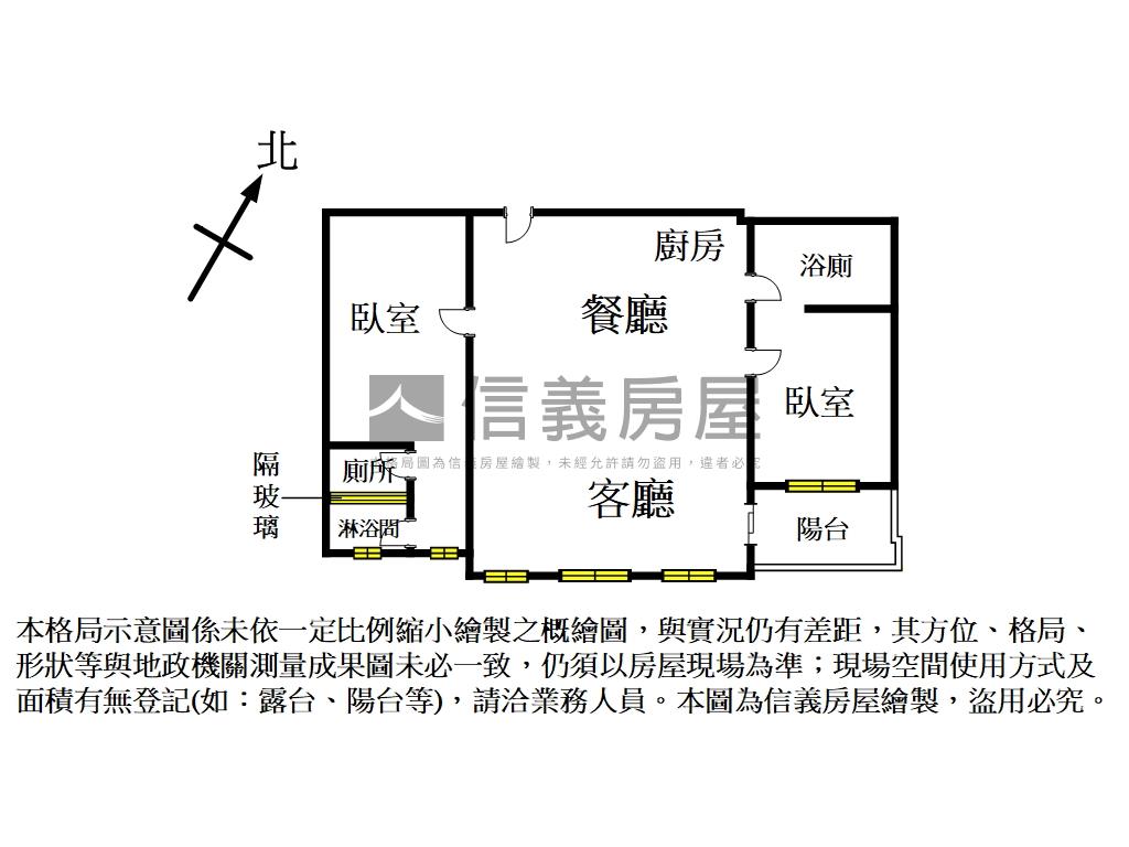 【美術海】２房２衛平車房屋室內格局與周邊環境