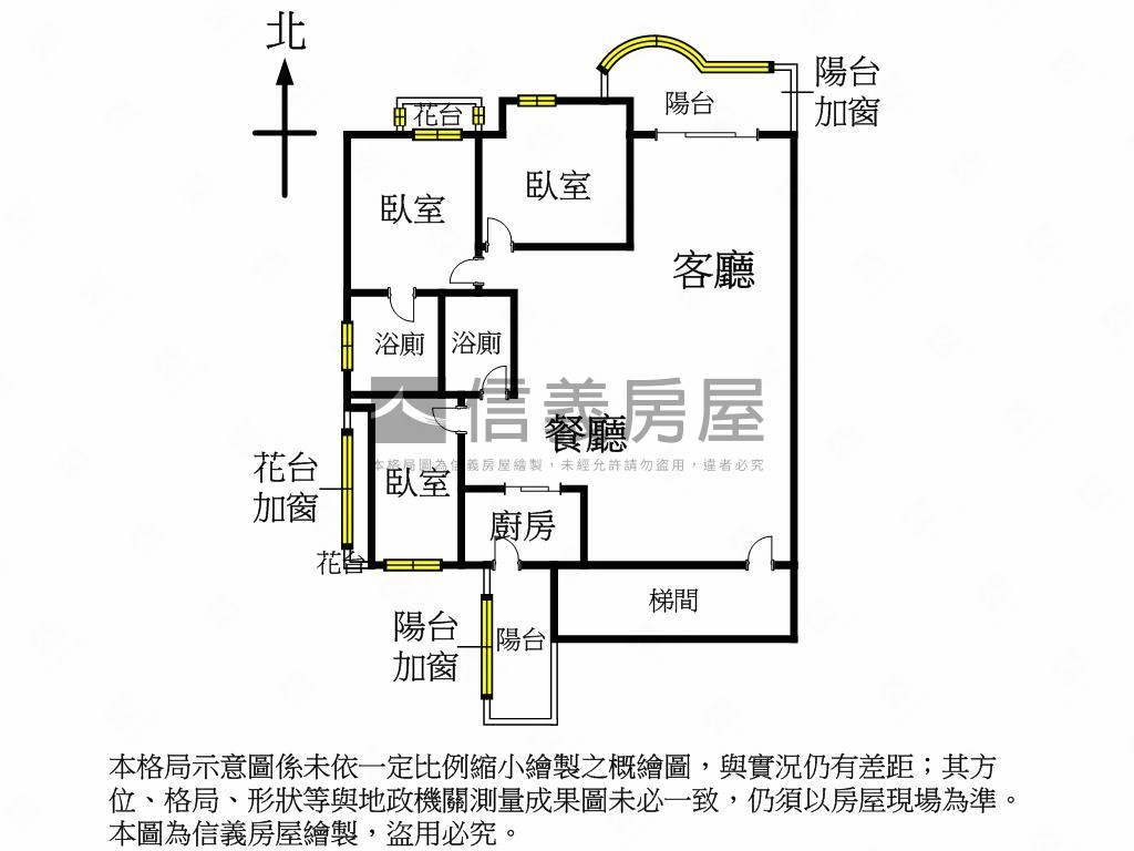 近民俗公園三房房屋室內格局與周邊環境