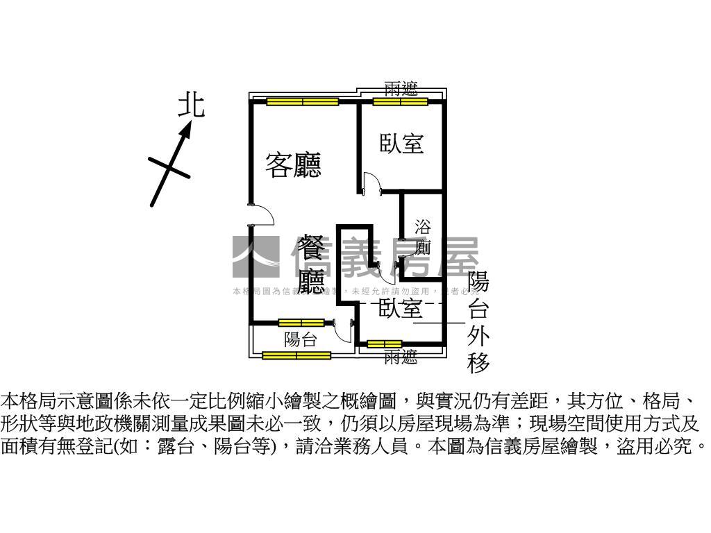 近台茂－專任高樓兩房平車房屋室內格局與周邊環境