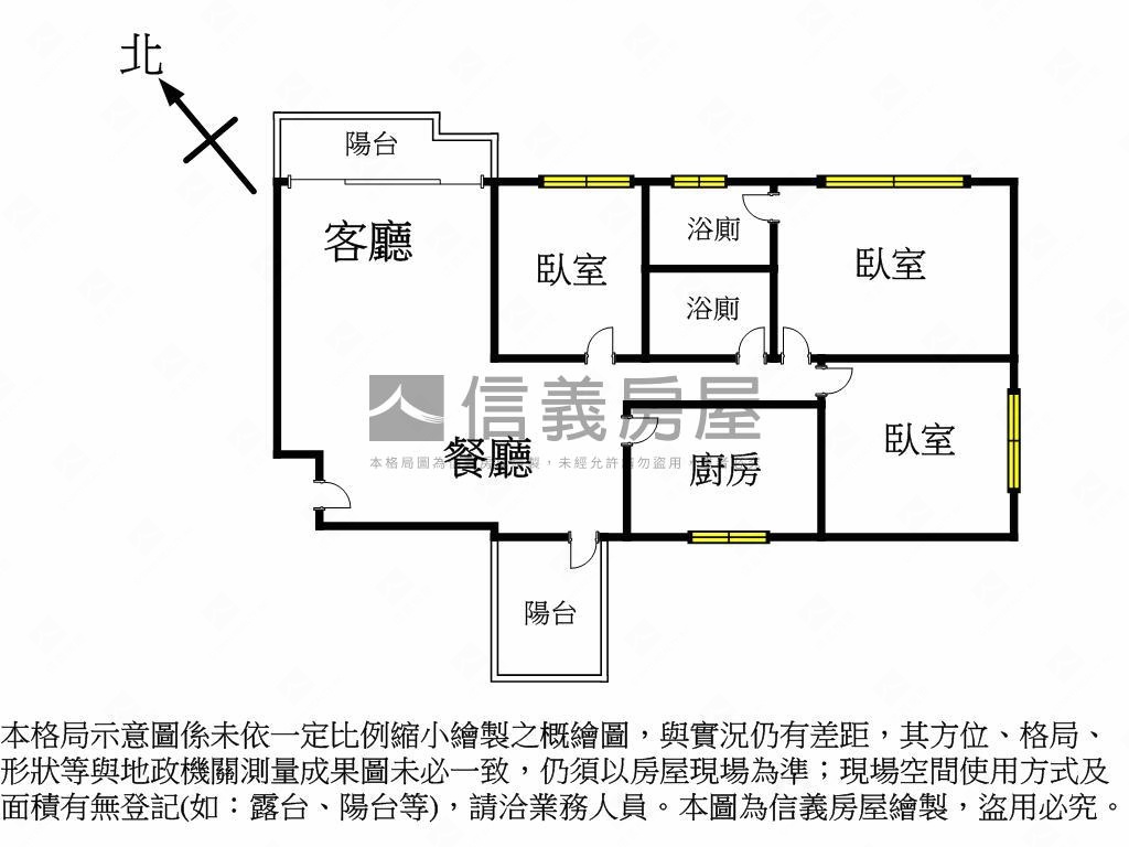 央北帝璽美宅房屋室內格局與周邊環境