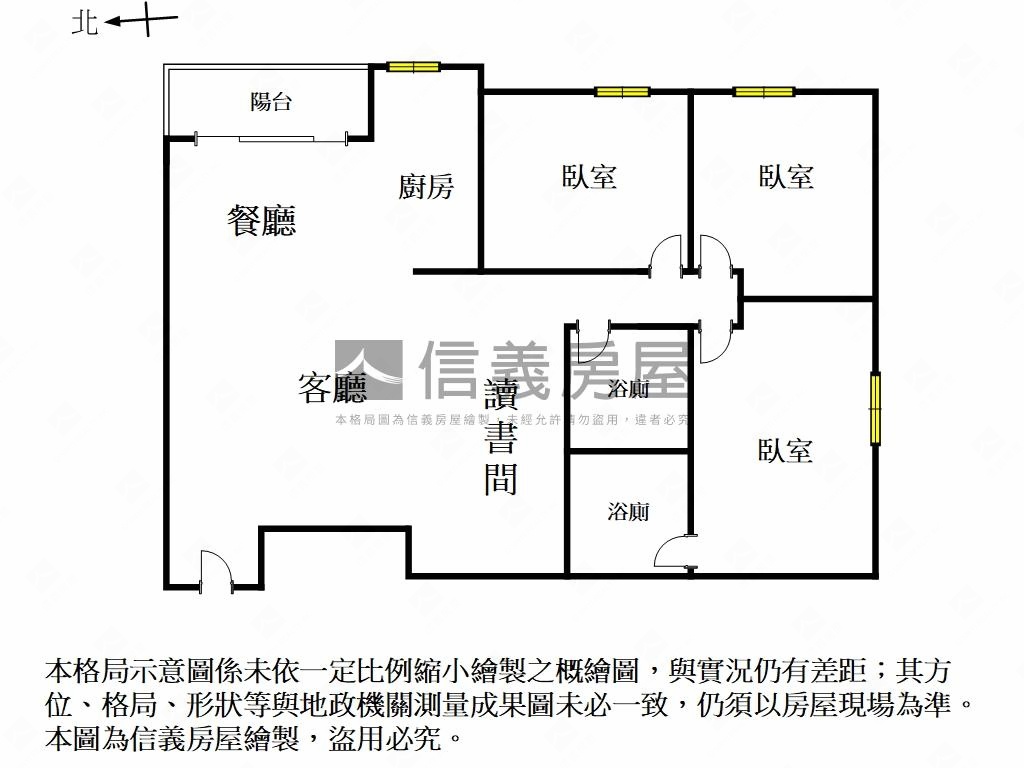 專！北區幸福美景三房車位房屋室內格局與周邊環境