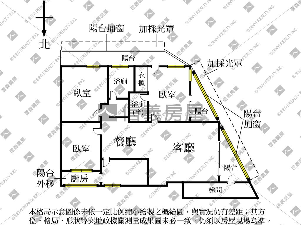 稀看１０１大空間行政公寓房屋室內格局與周邊環境