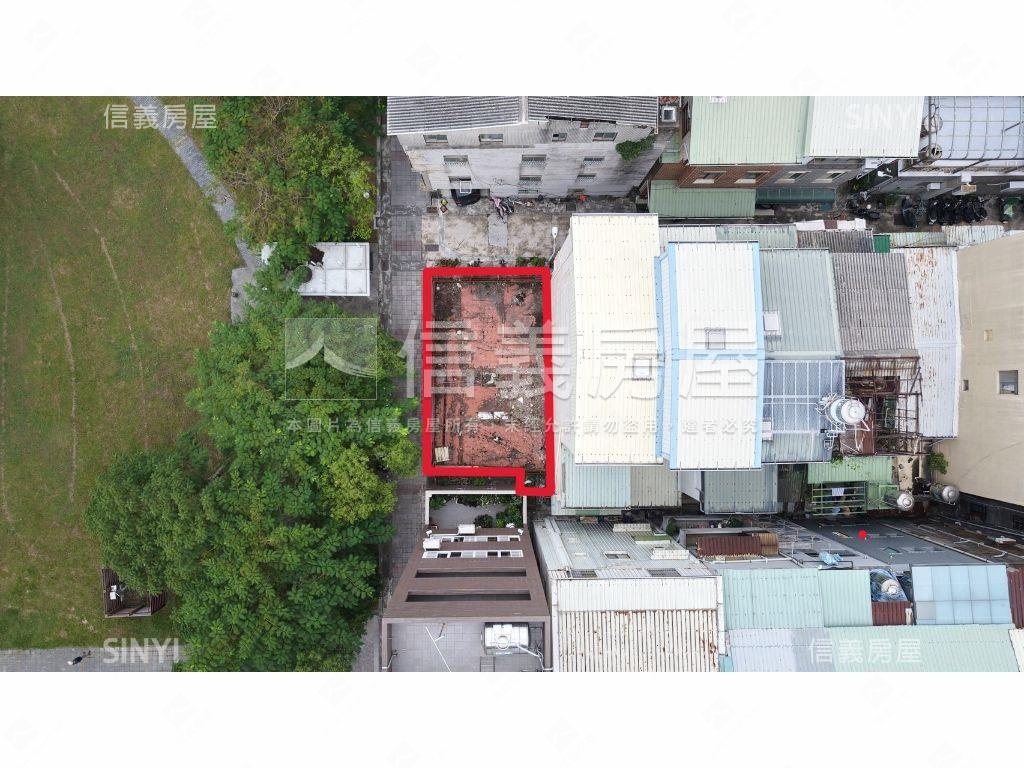 鹽埕公園首排土地房屋室內格局與周邊環境