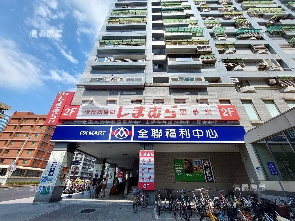 凱撒花園廣場近捷運３房房屋室內格局與周邊環境