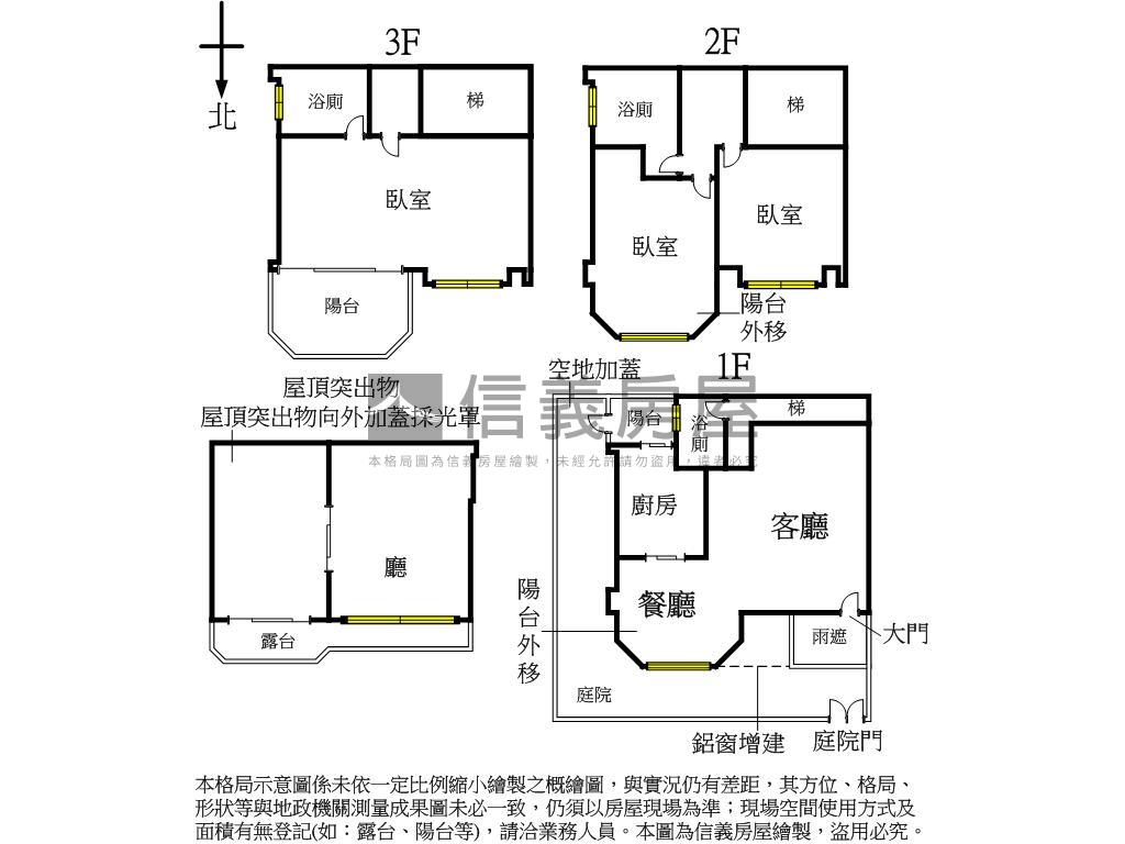 法國小鎮庭院美墅房屋室內格局與周邊環境