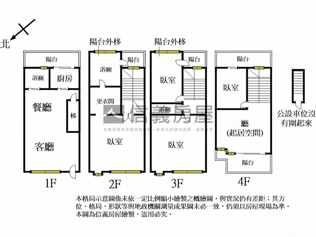 ★精銳市政之星七期透天★房屋室內格局與周邊環境