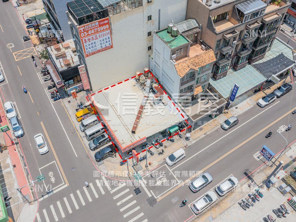 雙面臨路黃金角邊土地房屋室內格局與周邊環境