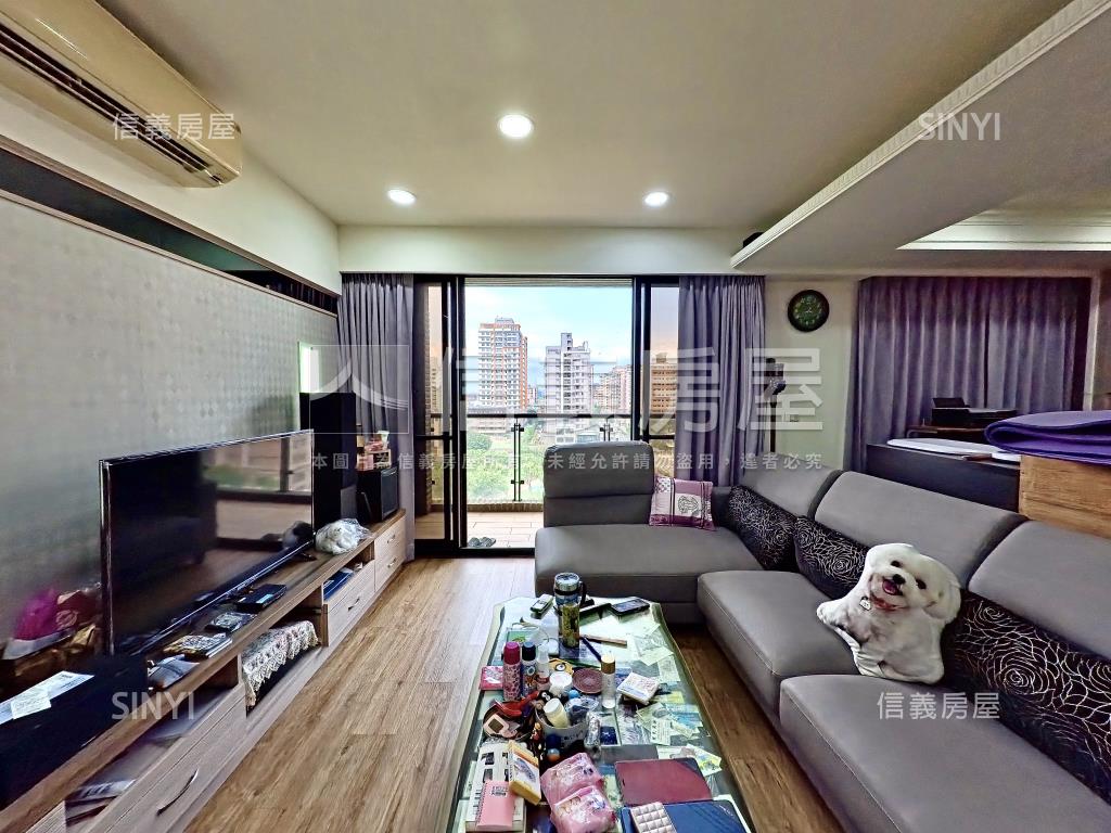 中央公園大坪數三房房屋室內格局與周邊環境