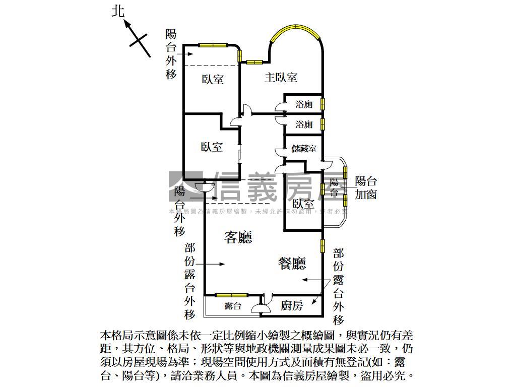 縣府生活圈大四房附車位房屋室內格局與周邊環境