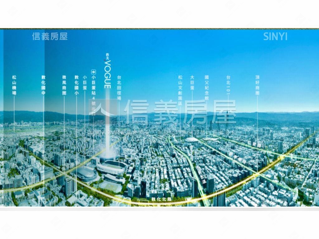 雙敦敦北ＶＯＧＵＥ得意居房屋室內格局與周邊環境