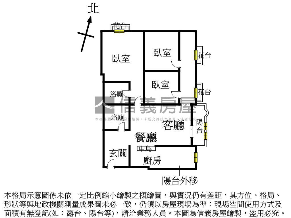 專任～萬隆捷運旁電梯三房房屋室內格局與周邊環境