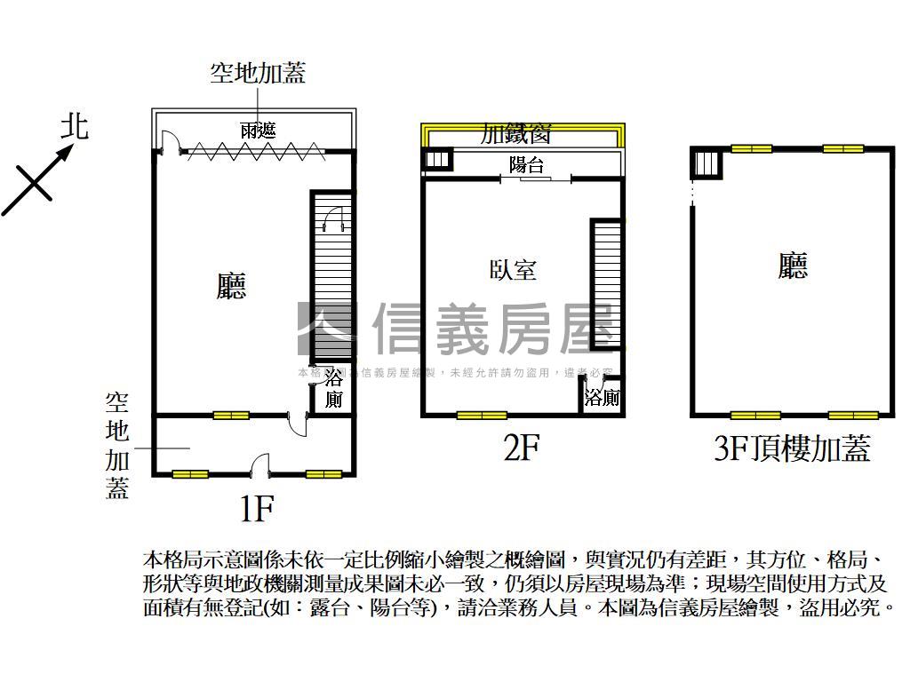 近交流道有後院透天房屋室內格局與周邊環境