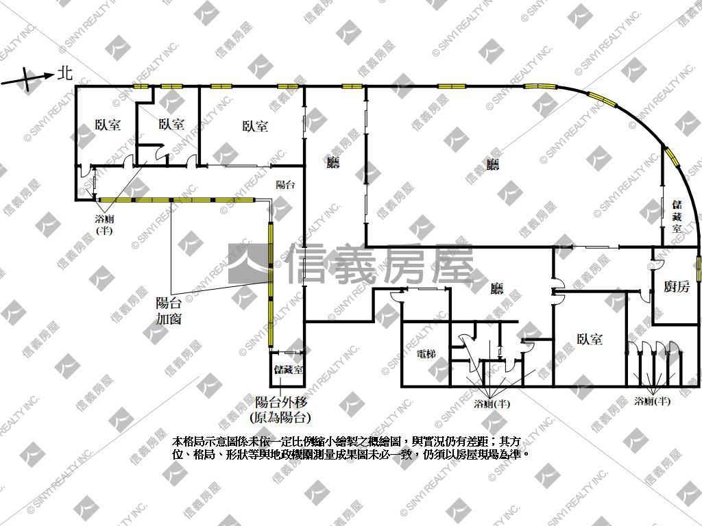 近輕軌多功能運動補習班房屋室內格局與周邊環境