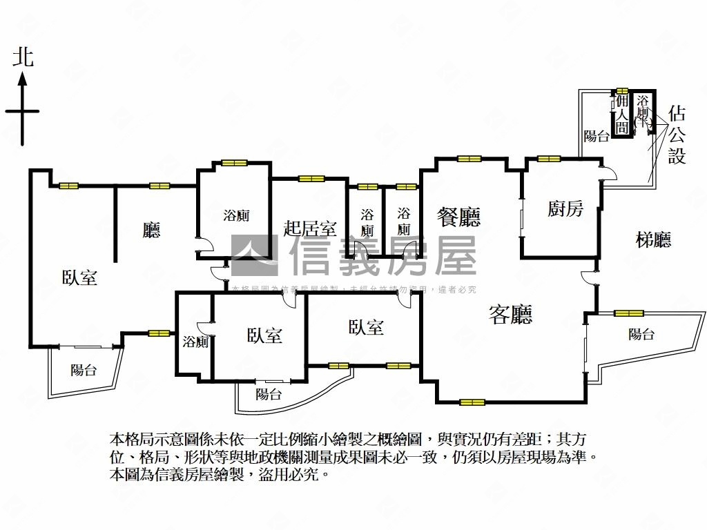 宏盛帝景大直真第一排房屋室內格局與周邊環境