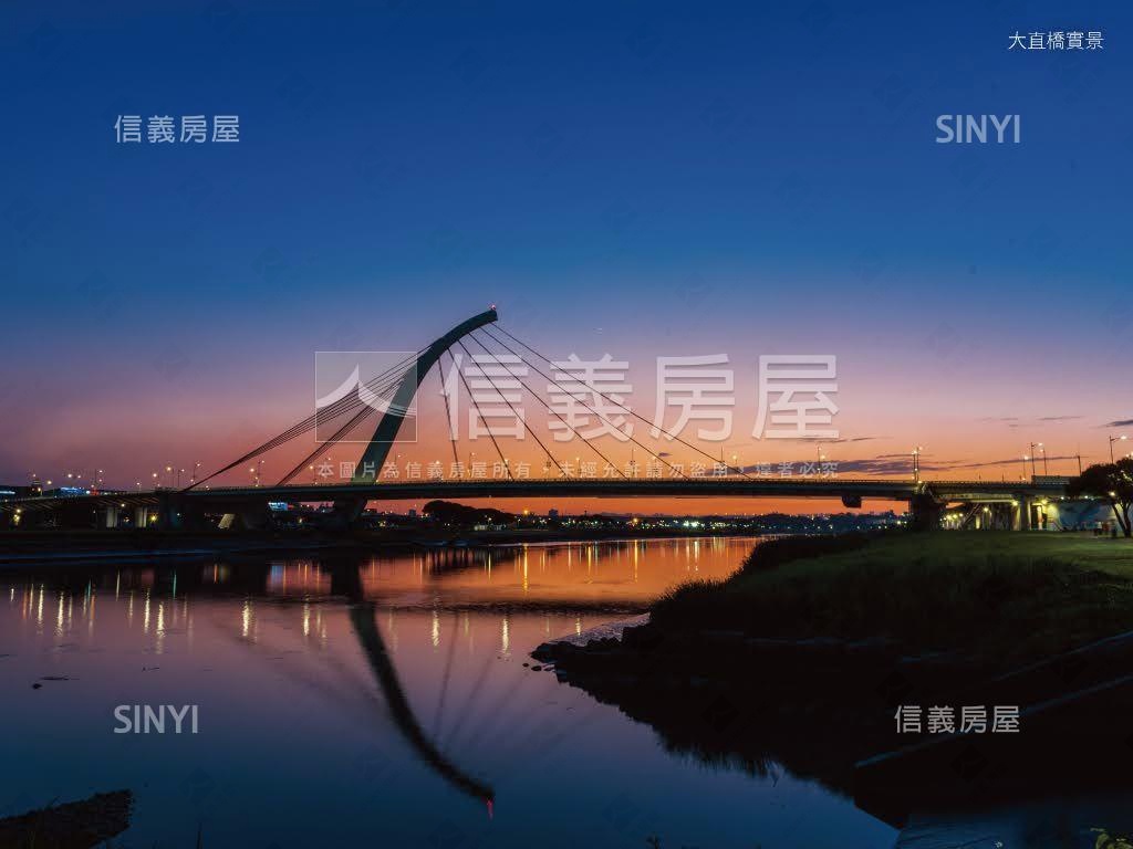 宏盛帝景大直真第一排房屋室內格局與周邊環境