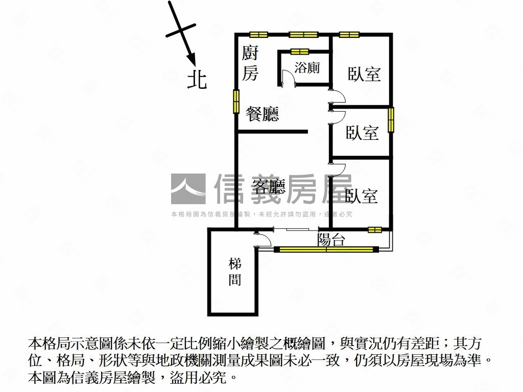 一層一戶近公園美寓房屋室內格局與周邊環境