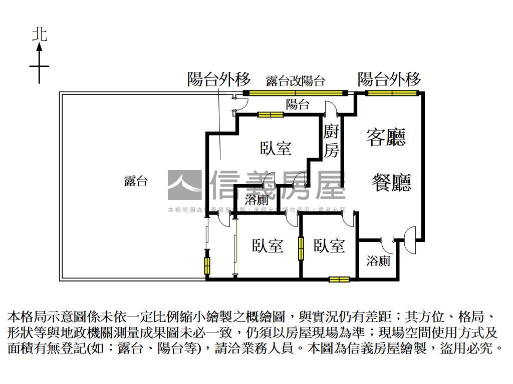 近南紡日系大露臺三房平車房屋室內格局與周邊環境