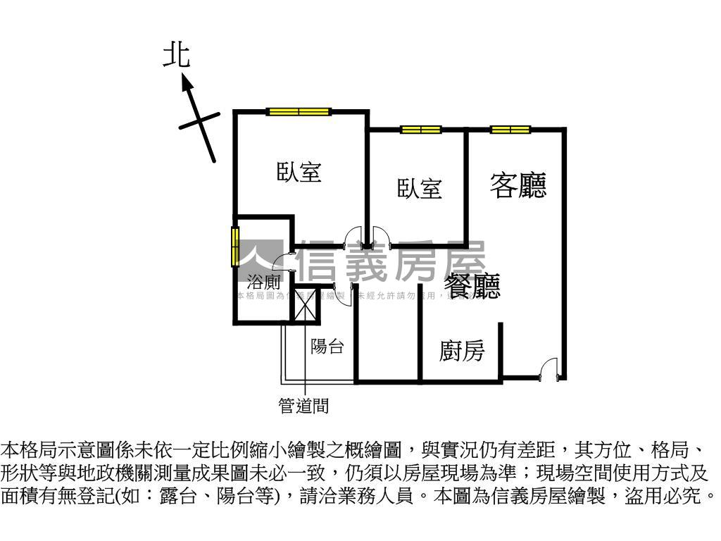 高鐵豐世紀２房平面車位房屋室內格局與周邊環境