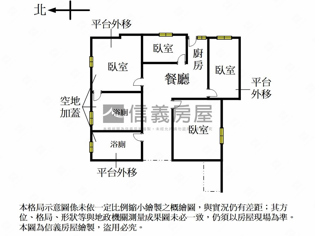 樂華富貴雙星Ｂ房屋室內格局與周邊環境