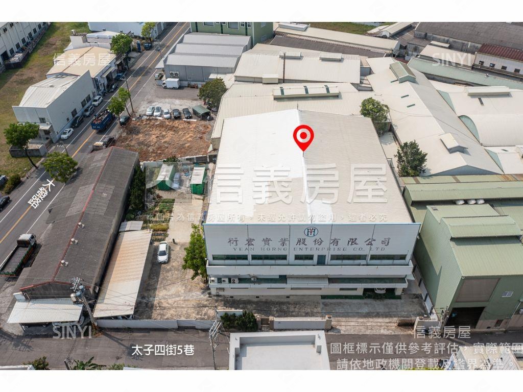 台南仁德地約７７６坪廠房房屋室內格局與周邊環境