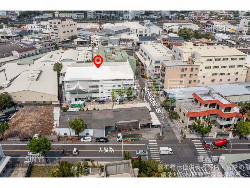 台南仁德地約７７６坪廠房房屋室內格局與周邊環境