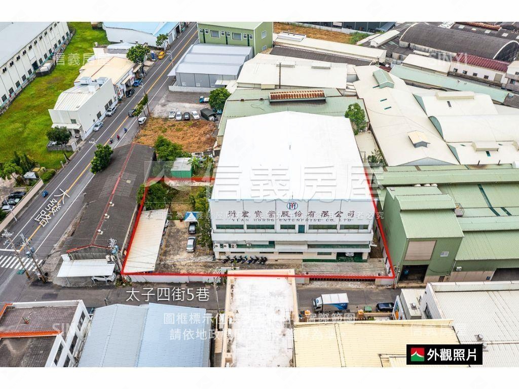台南仁德地約７７６坪廠房房屋室內格局與周邊環境