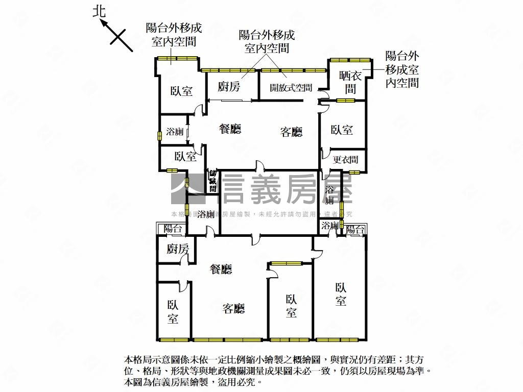 四維路百坪辦公室房屋室內格局與周邊環境