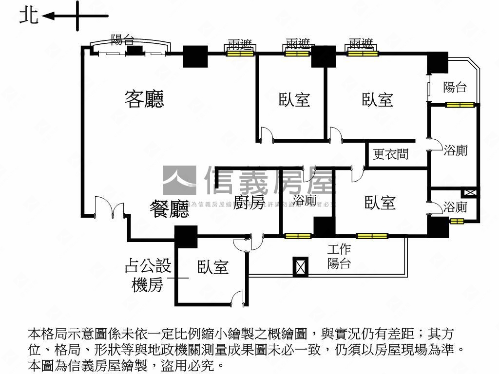 近北市昇陽豪邸雙車位房屋室內格局與周邊環境