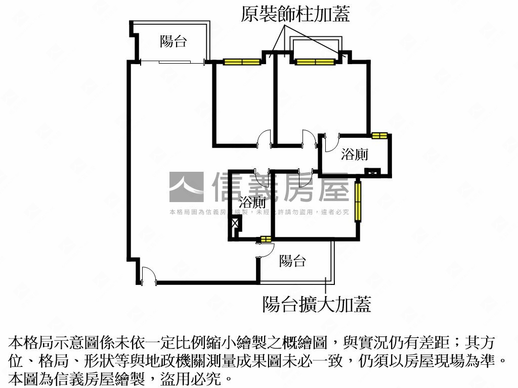 明新首席二期Ｄ６房屋室內格局與周邊環境