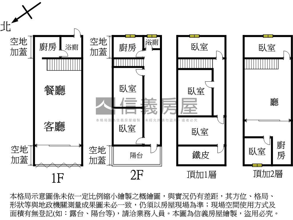 板橋車站．陽光透天房屋室內格局與周邊環境