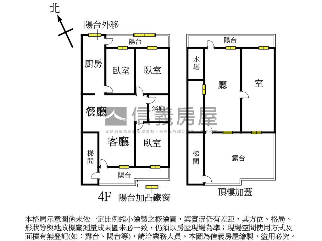 ［研二近公園］稀有４＋５房屋室內格局與周邊環境