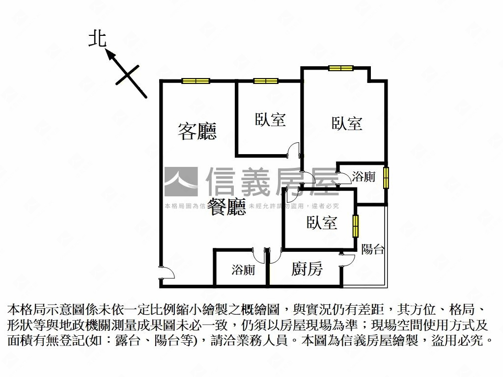 公園景觀童話世紀大三房房屋室內格局與周邊環境