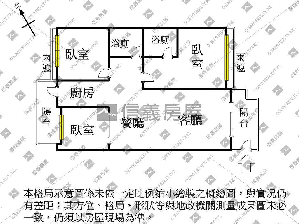 左營核心高樓亮美三房平車房屋室內格局與周邊環境