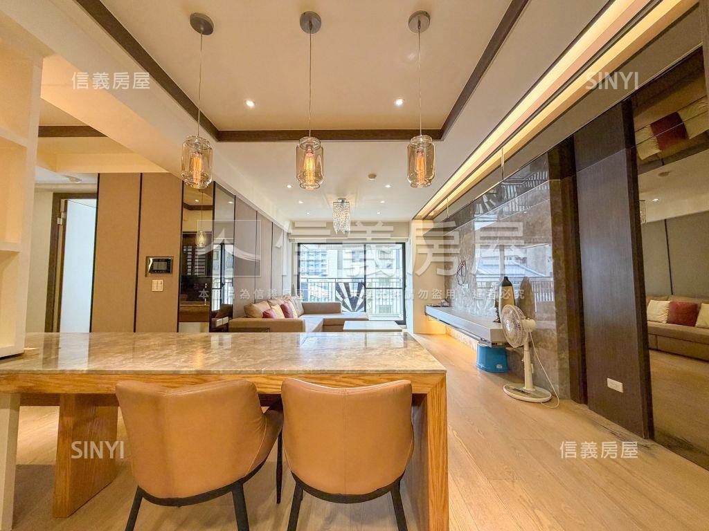 美術城品稀有朝南三房房屋室內格局與周邊環境