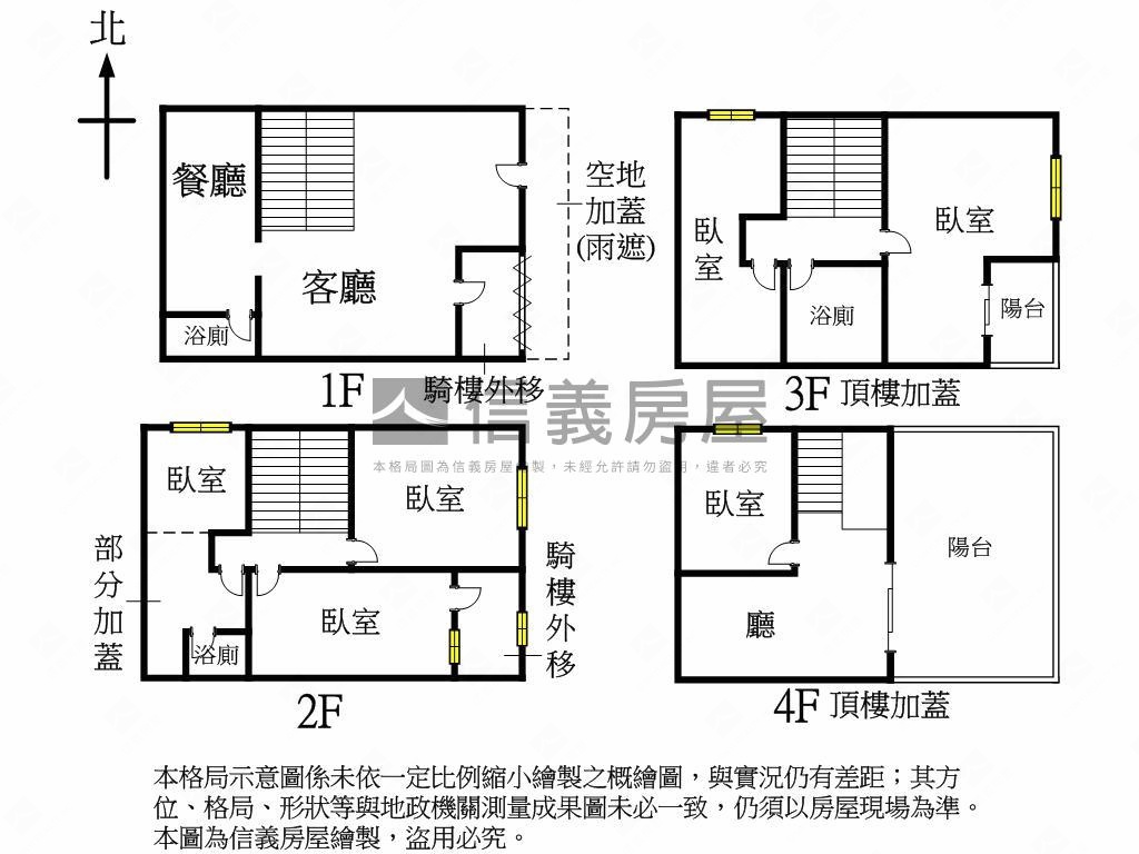 豐原大面寬６房近國小透天房屋室內格局與周邊環境