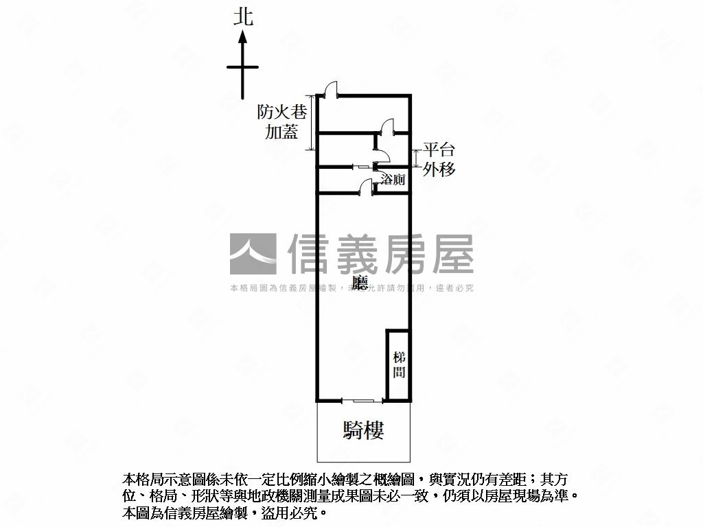 近捷運正馬路邊收租店面房屋室內格局與周邊環境