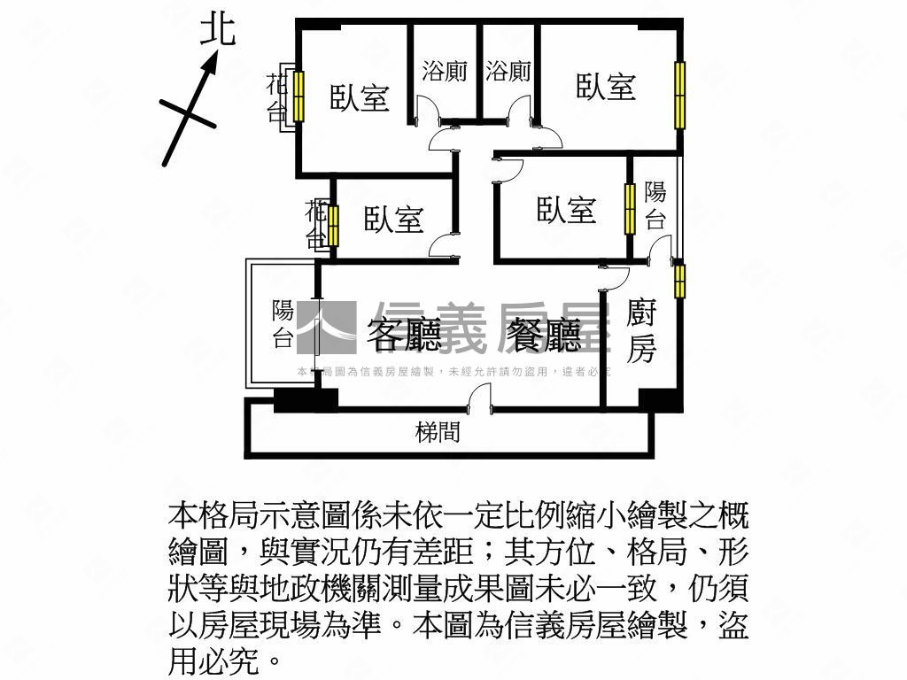 近捷運－藝文大亨４房車位房屋室內格局與周邊環境