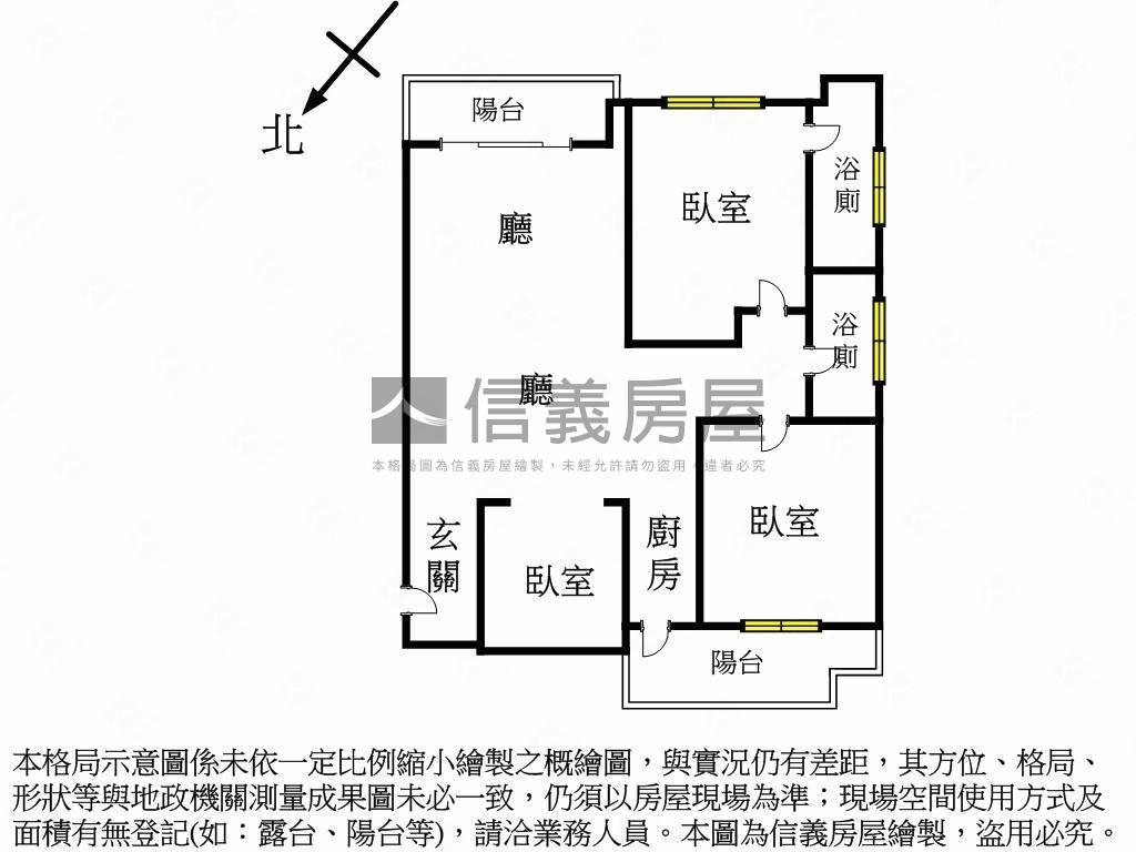 未來城邊間三房車位房屋室內格局與周邊環境