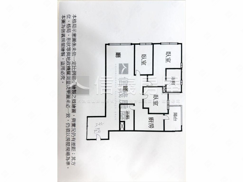 新美齊画世代房屋室內格局與周邊環境