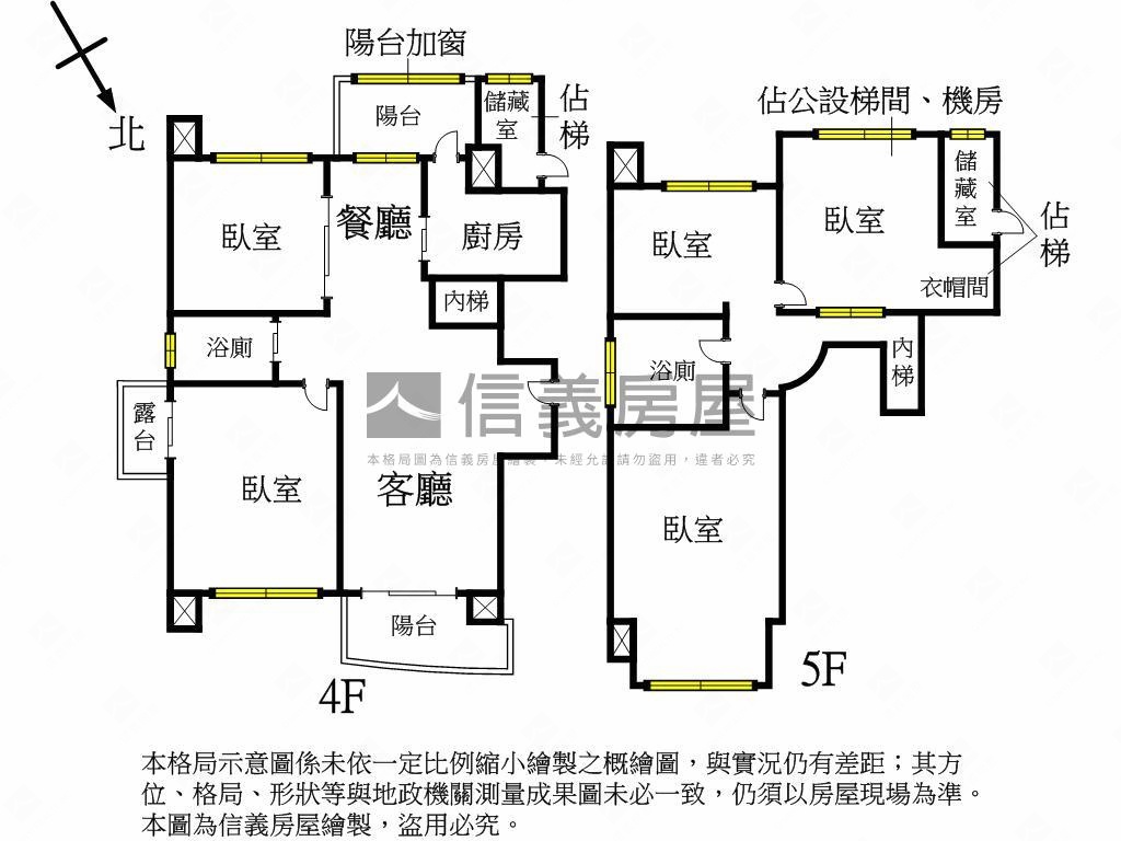 天品美屋美校樓中樓大戶房屋室內格局與周邊環境