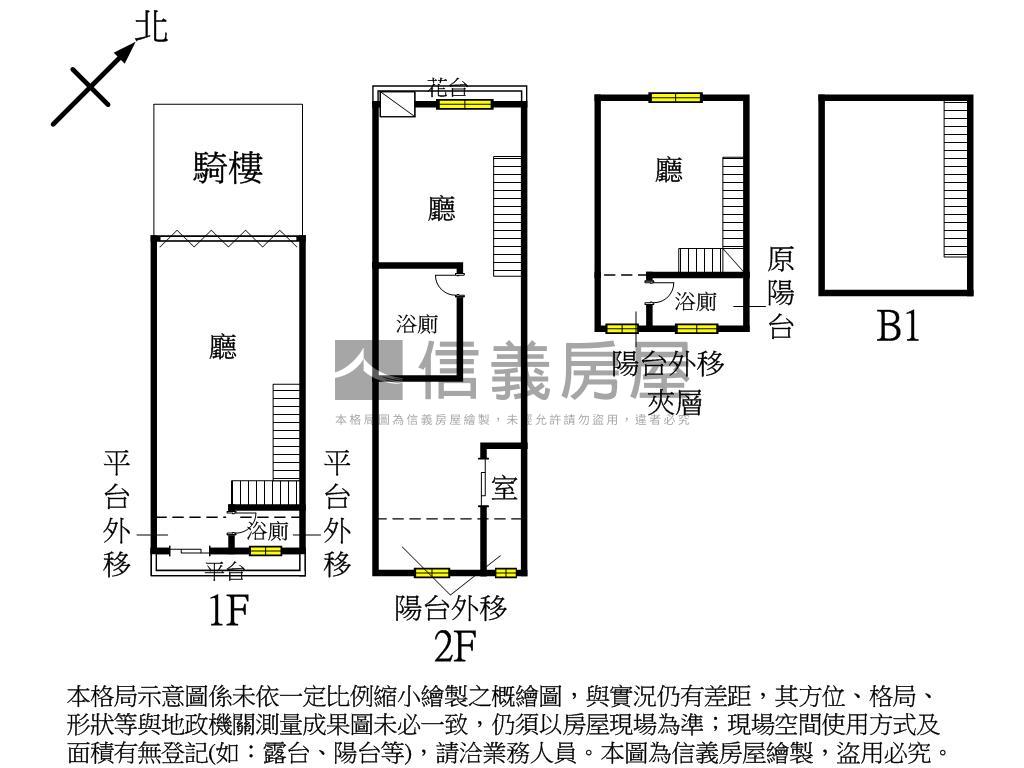 民權正路綠映美店面房屋室內格局與周邊環境