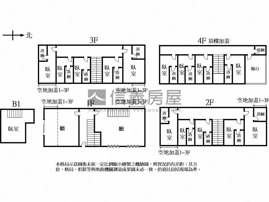 逢甲整棟邊間店套房屋室內格局與周邊環境